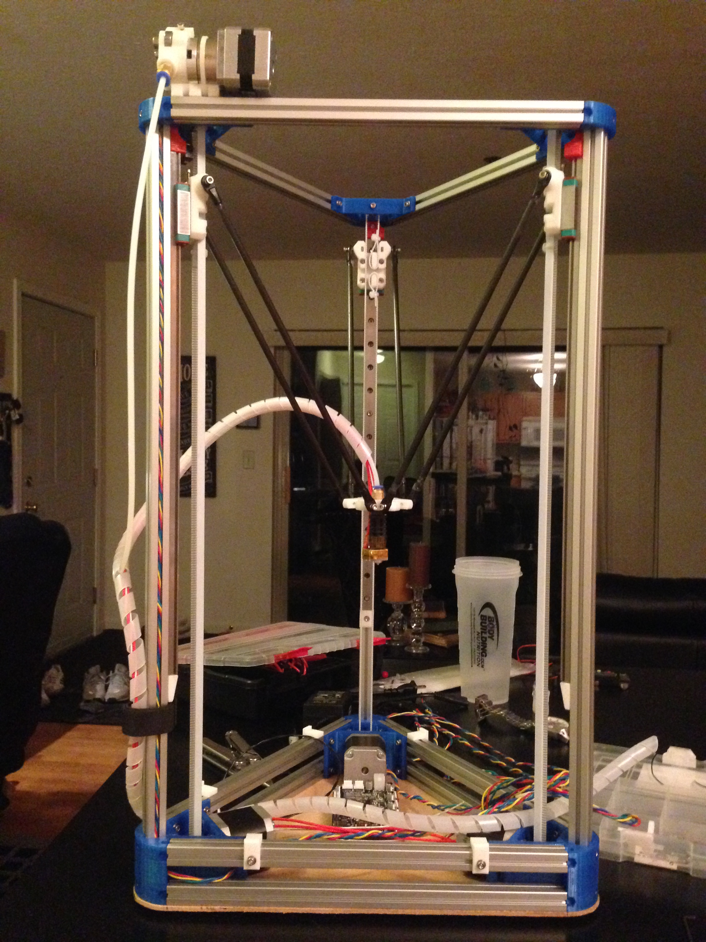 高智能化三角洲3D打印机